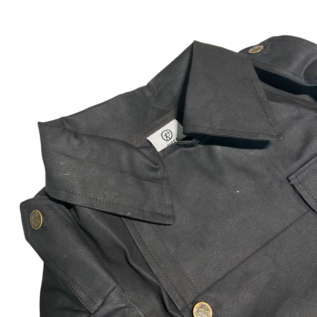 "VERSATZ" JACKET- JET BLACK