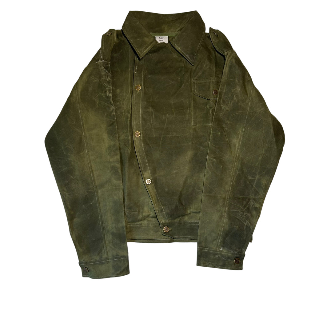 "VERSATZ" JACKET- OLIVE GREEN