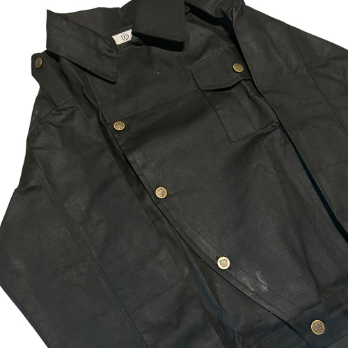 "VERSATZ" JACKET- JET BLACK