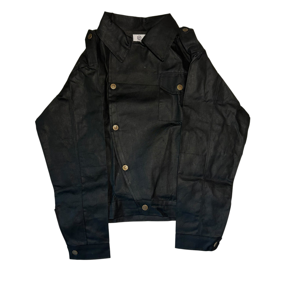 "VERSATZ" JACKET- JET BLACK
