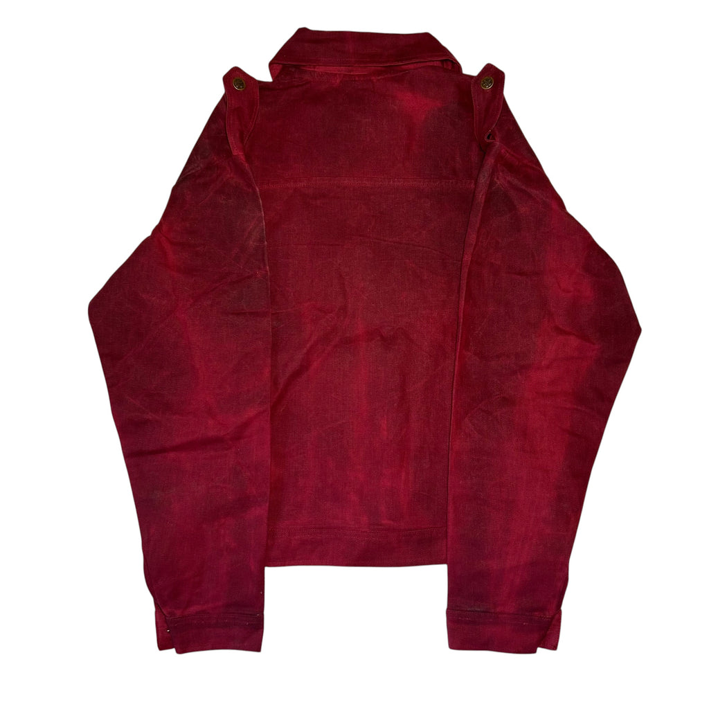 "VERSATZ" JACKET- WINE RED