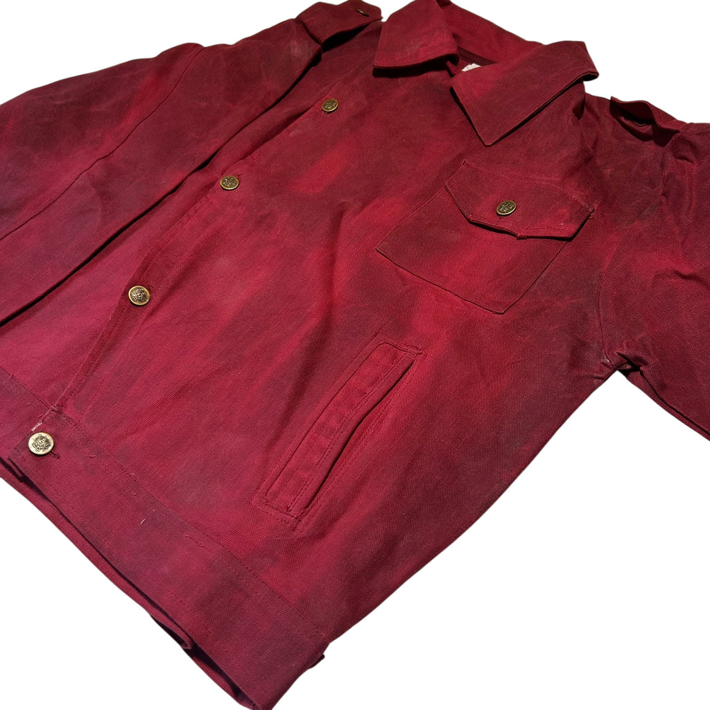 "VERSATZ" JACKET- WINE RED