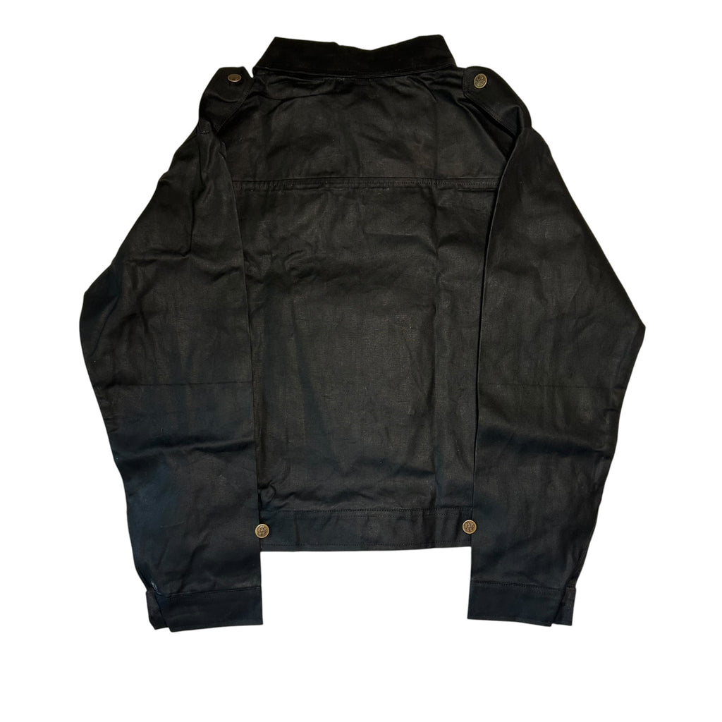 "VERSATZ" JACKET- JET BLACK