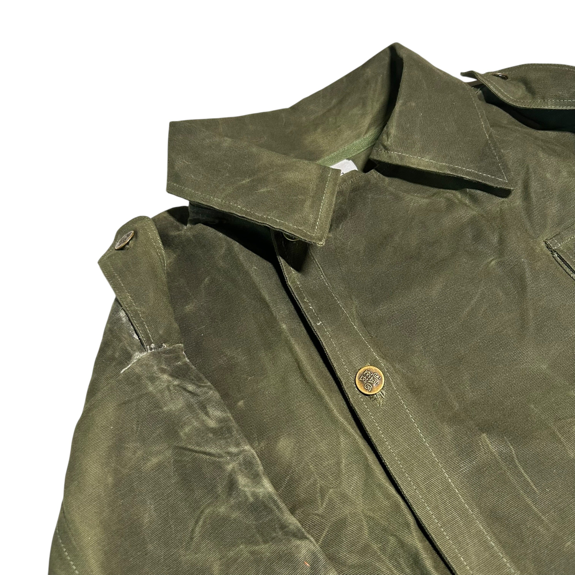 "VERSATZ" JACKET- OLIVE GREEN