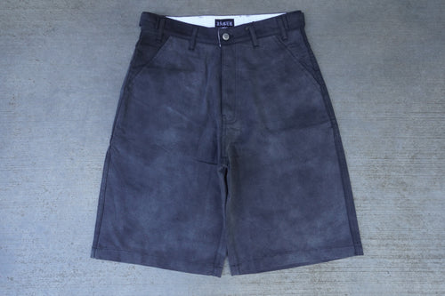FATIGUE SHORTS- WASHED BLACK