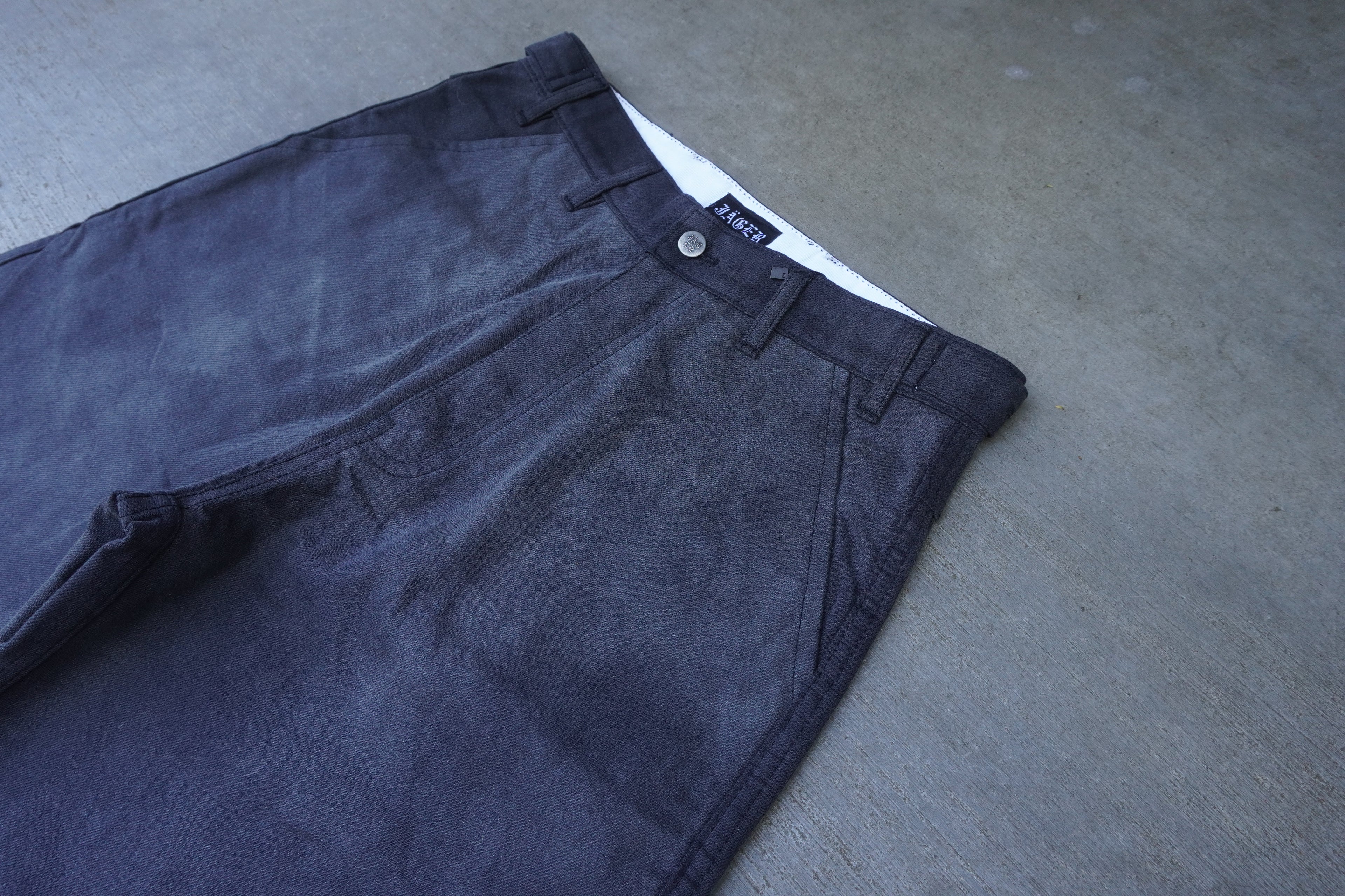 FATIGUE SHORTS- WASHED BLACK