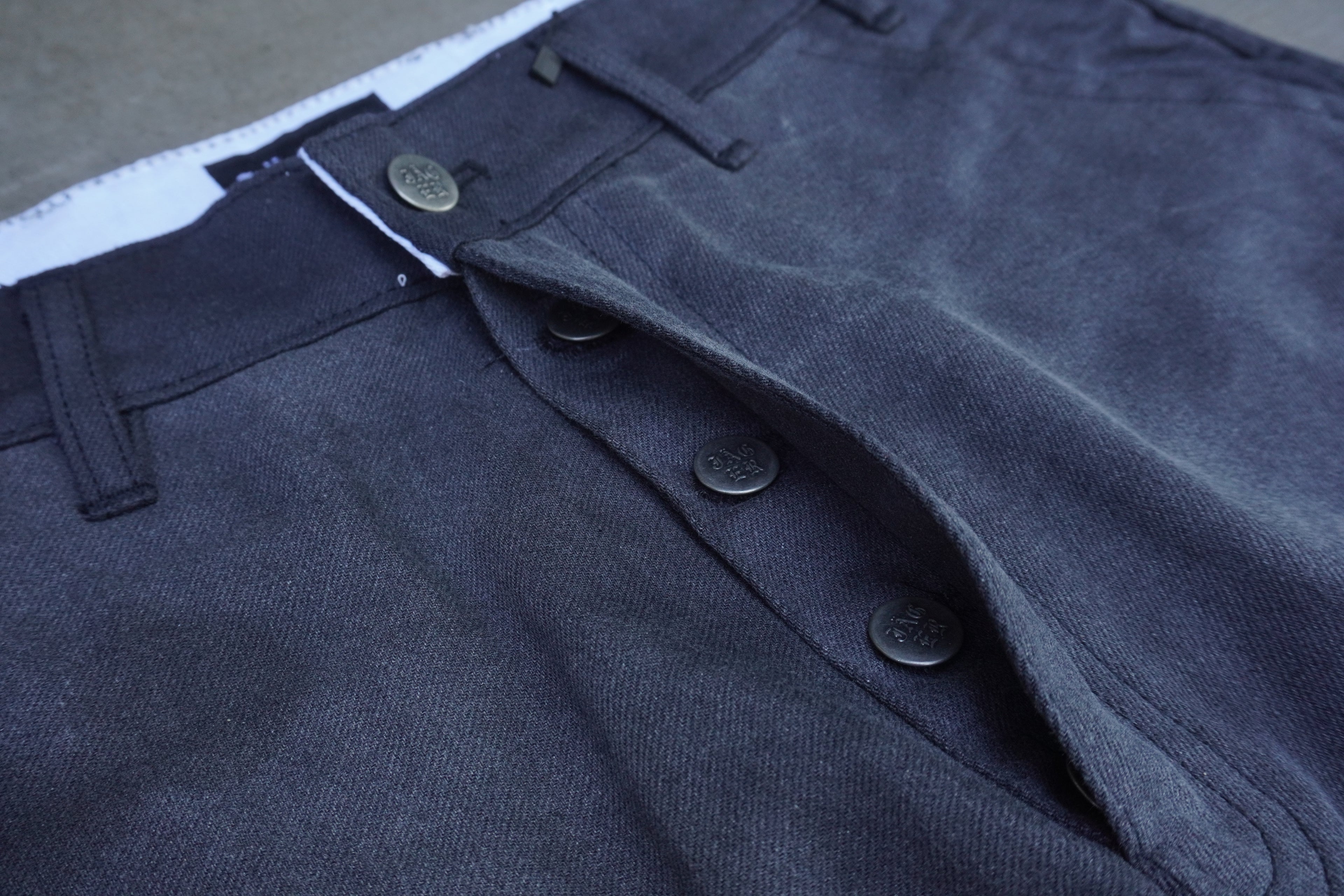 FATIGUE SHORTS- WASHED BLACK