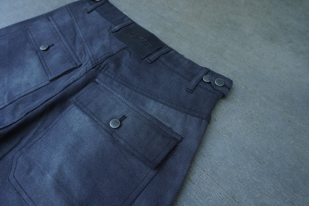 FATIGUE SHORTS- WASHED BLACK
