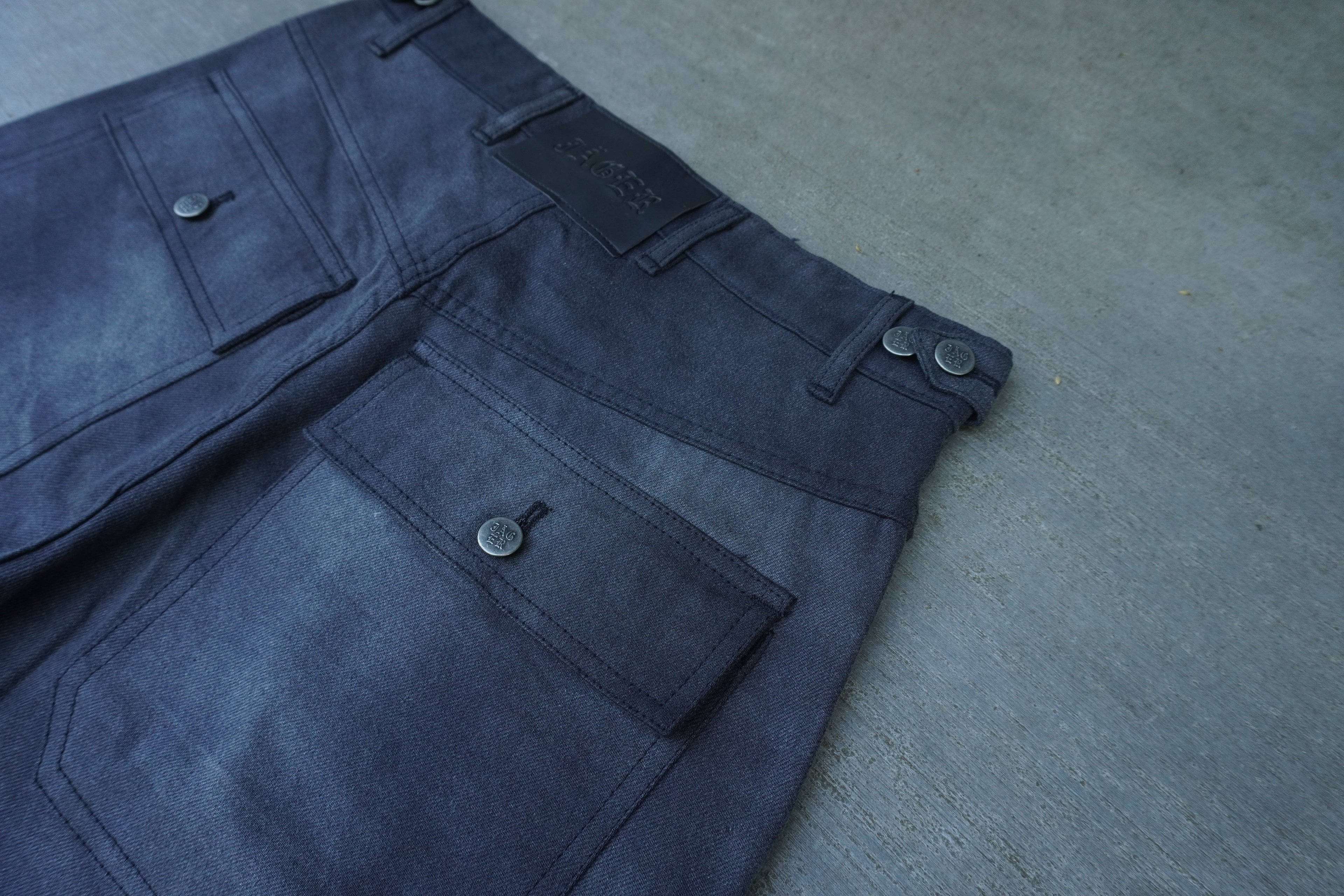 FATIGUE SHORTS- WASHED BLACK