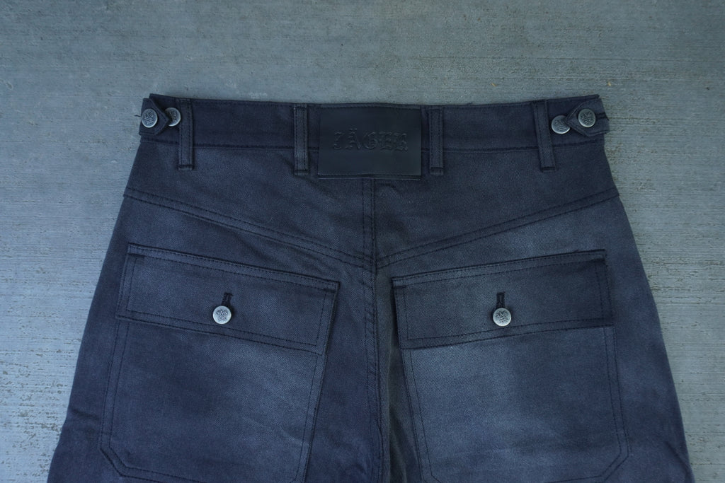 FATIGUE SHORTS- WASHED BLACK