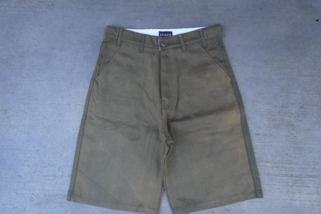 FATIGUE SHORTS- FOREST GREEN