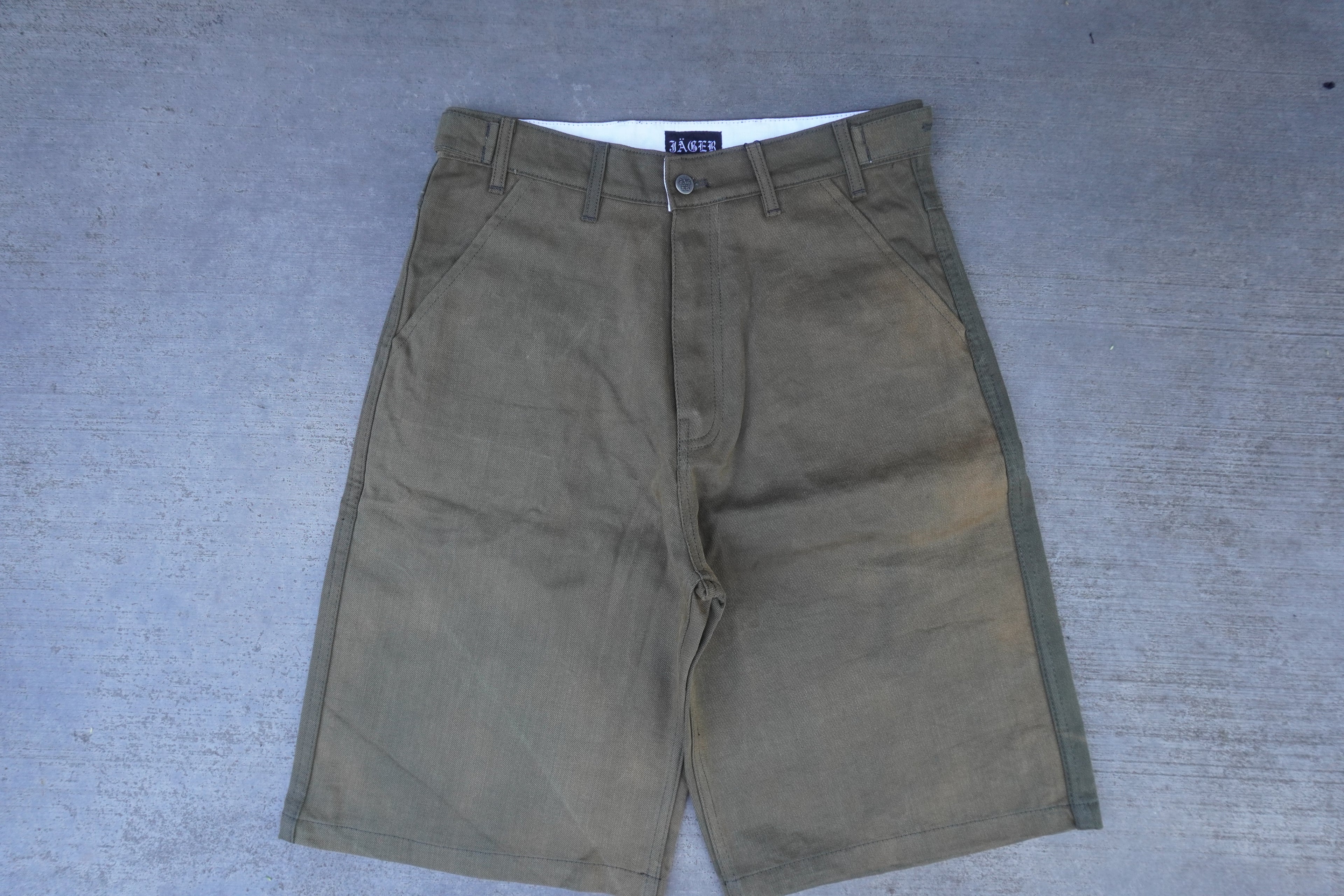FATIGUE SHORTS- FOREST GREEN