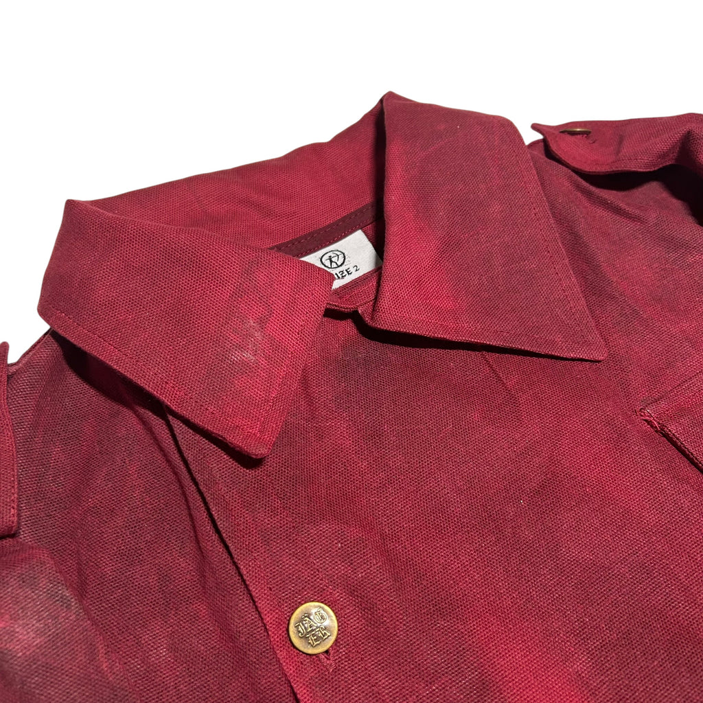 "VERSATZ" JACKET- WINE RED